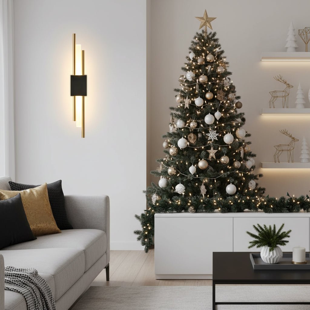 COPERLINE – Modern LED wall light made of metal & acrylic with 3 light colors 6