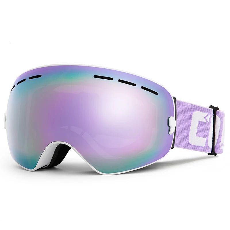 COPOZZ Ski Goggles - UV400 Anti-Fog Double Layered Snowboard Glasses with Wide-View Lens 17