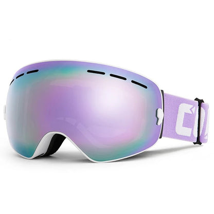 COPOZZ Ski Goggles - UV400 Anti-Fog Double Layered Snowboard Glasses with Wide-View Lens 17