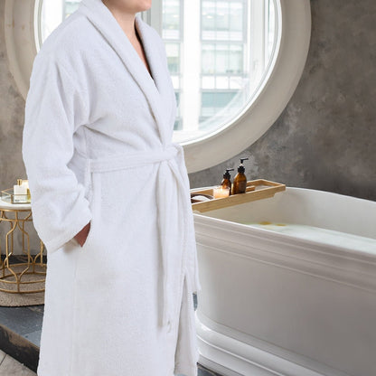 COTTONLUX – 100% Cotton Bathrobe with 600 GSM Absorbency 13
