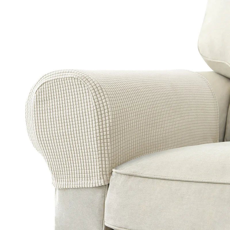COVERIO – 2-piece waterproof armrest covers with jacquard design 10
