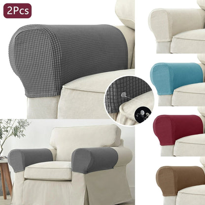COVERIO – 2-piece waterproof armrest covers with jacquard design 2