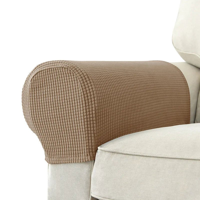 COVERIO – 2-piece waterproof armrest covers with jacquard design 8