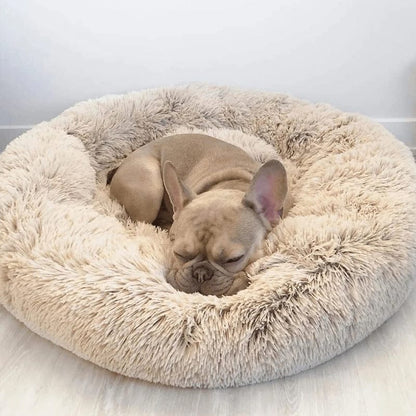 COZYPET – Calming Dog Bed with Plush Faux Fur & Removable Cover 2