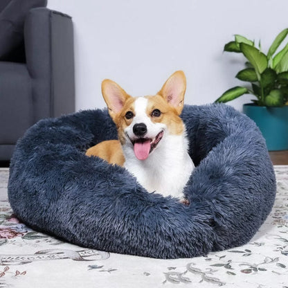COZYPET – Calming Dog Bed with Plush Faux Fur & Removable Cover 5