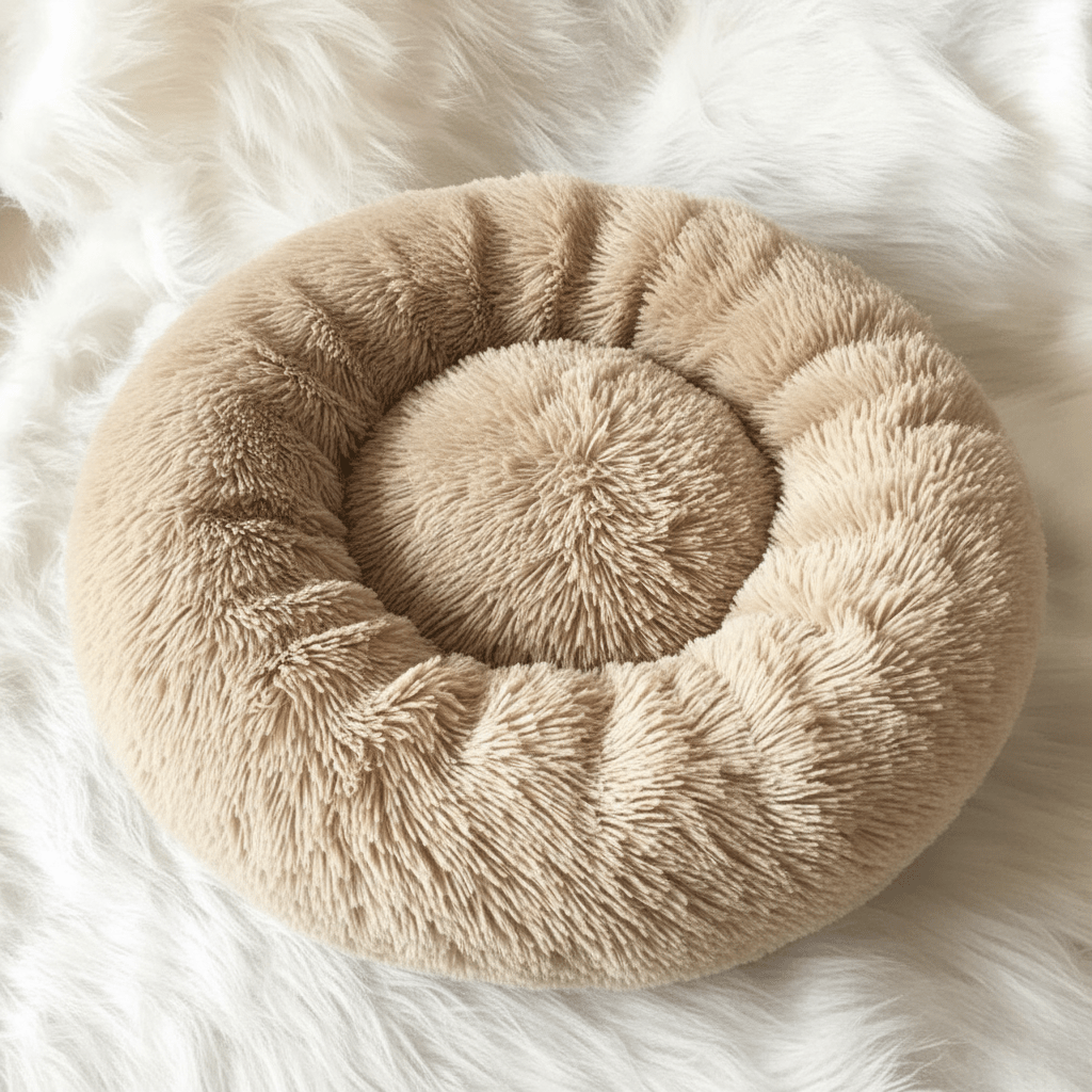COZYPET – Calming Dog Bed with Plush Faux Fur & Removable Cover 7