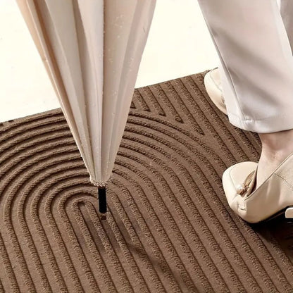 CURVIMAT – Absorbent Curved-Line Mat for Modern Entryways 8