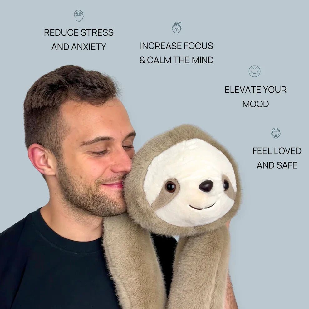 CalmCuddle - Stress Relief Hugging Companion with Ultra-Soft Faux Fur 6