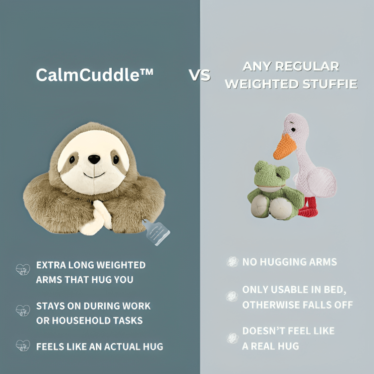 CalmCuddle - Stress Relief Hugging Companion with Ultra-Soft Faux Fur 7