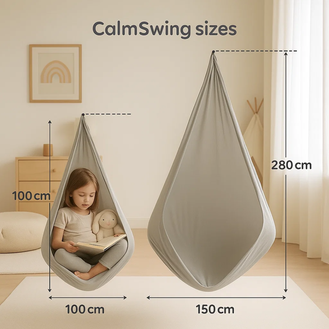 CalmSwing - Sensory Therapy Swing for Indoor & Outdoor Relaxation, 300 kg Capacity 5
