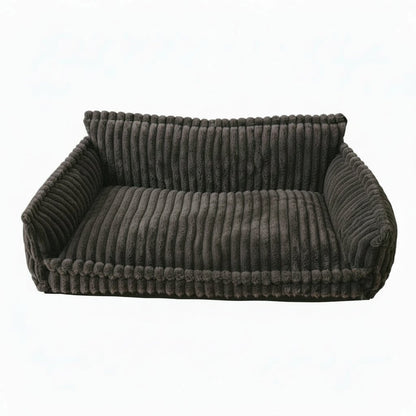 CaniSofa Orthopedic Dog Bed with Integrated Headrest for Ultimate Comfort 2