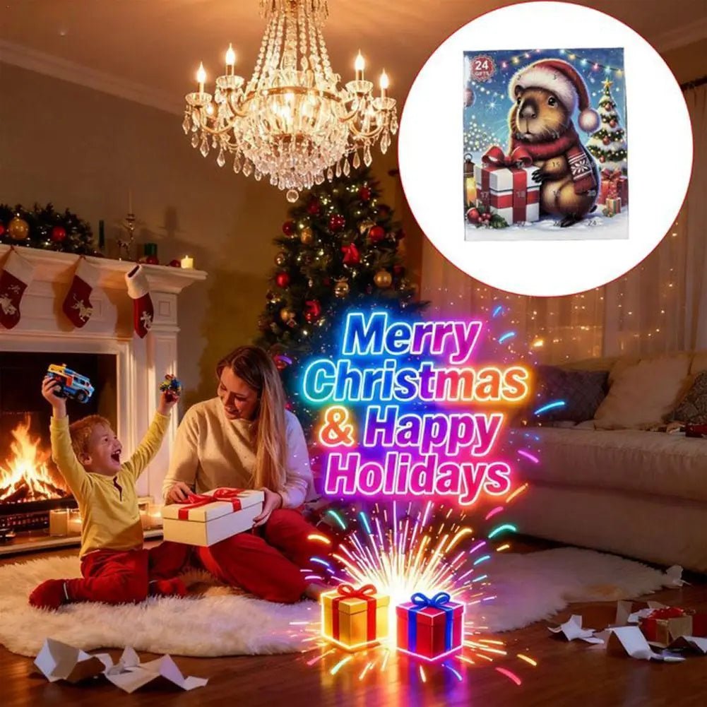 Capibala - 24-Day Advent Calendar with Dolls & Accessories for Christmas Countdown 1