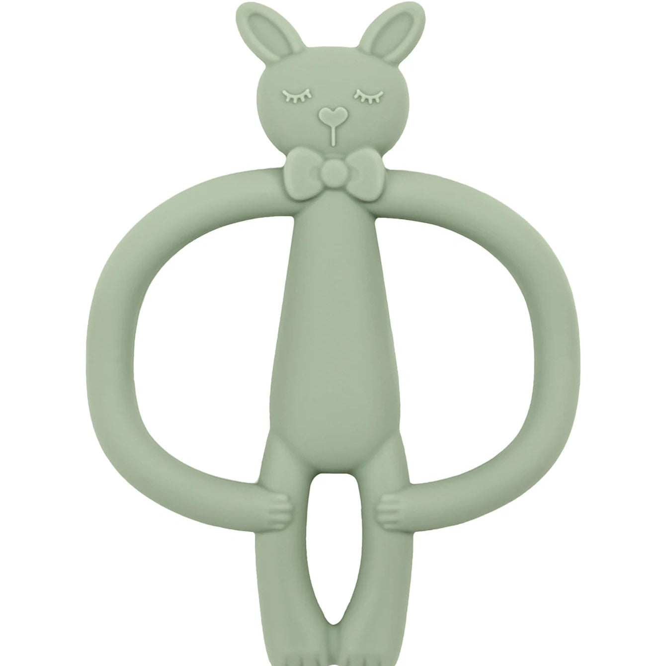 Cartoon Rabbit Silicone Teether Toy for Infants - Safe, Lightweight & Engaging Design 10