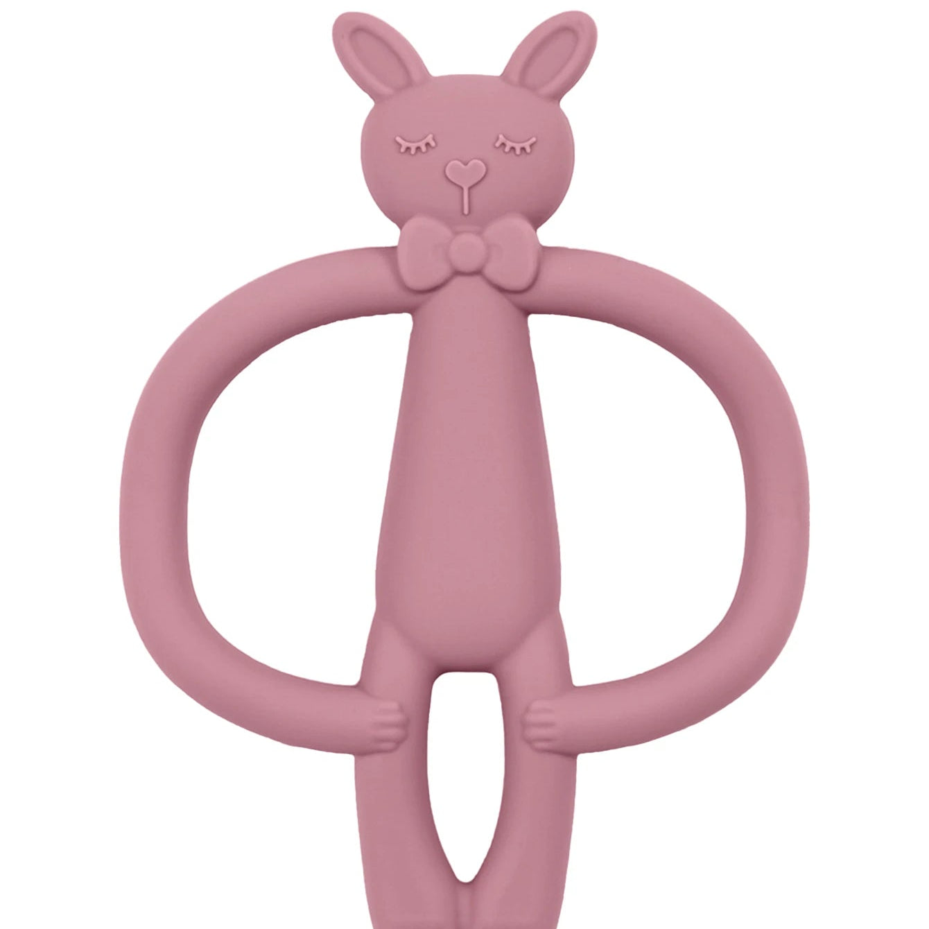 Cartoon Rabbit Silicone Teether Toy for Infants - Safe, Lightweight & Engaging Design 6