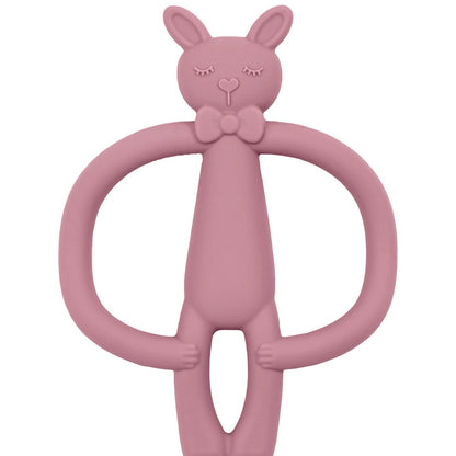 Cartoon Rabbit Silicone Teether Toy for Infants - Safe, Lightweight & Engaging Design 6