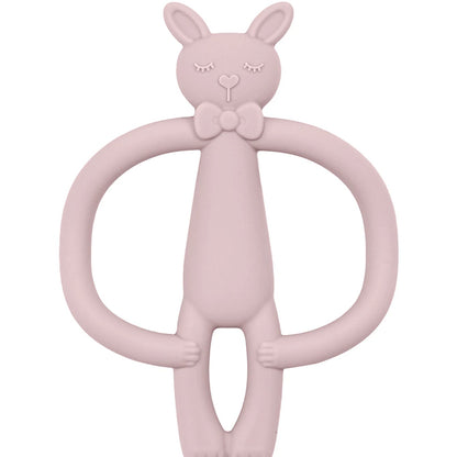 Cartoon Rabbit Silicone Teether Toy for Infants - Safe, Lightweight & Engaging Design 8