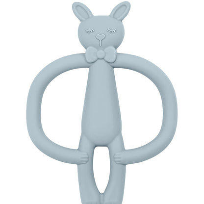 Cartoon Rabbit Silicone Teether Toy for Infants - Safe, Lightweight & Engaging Design 9