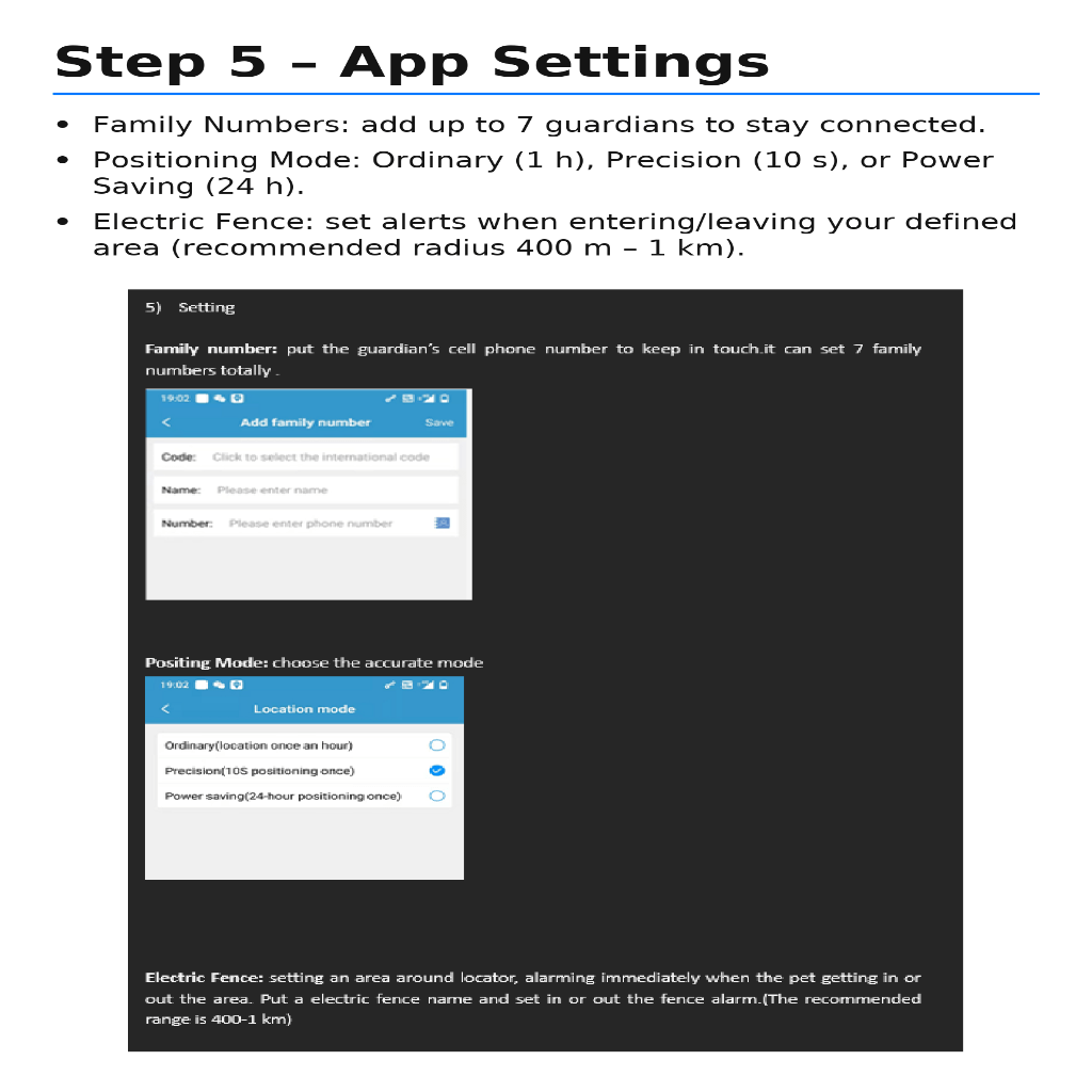 Cat GPS Tracker - real-time tracking without a subscription 8