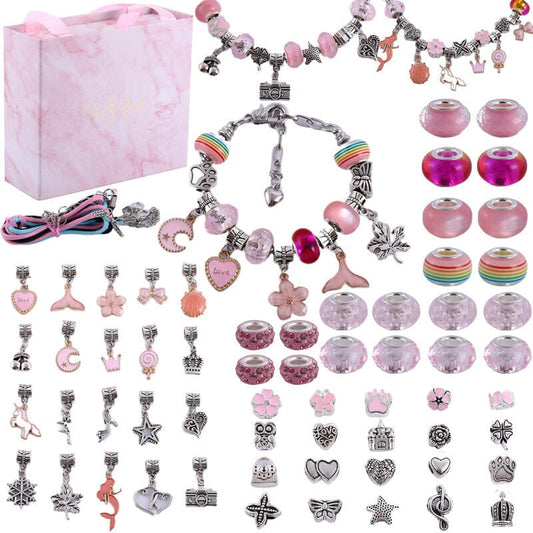 Charmella – Creative Bracelet Making Kit for Girls with Sparkling Beads