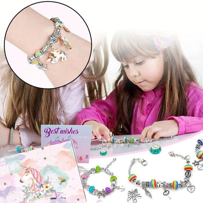 Charmella – Creative Bracelet Making Kit for Girls with Sparkling Beads