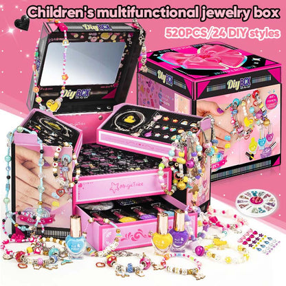 Charmella – Creative Bracelet Making Kit for Girls with Sparkling Beads