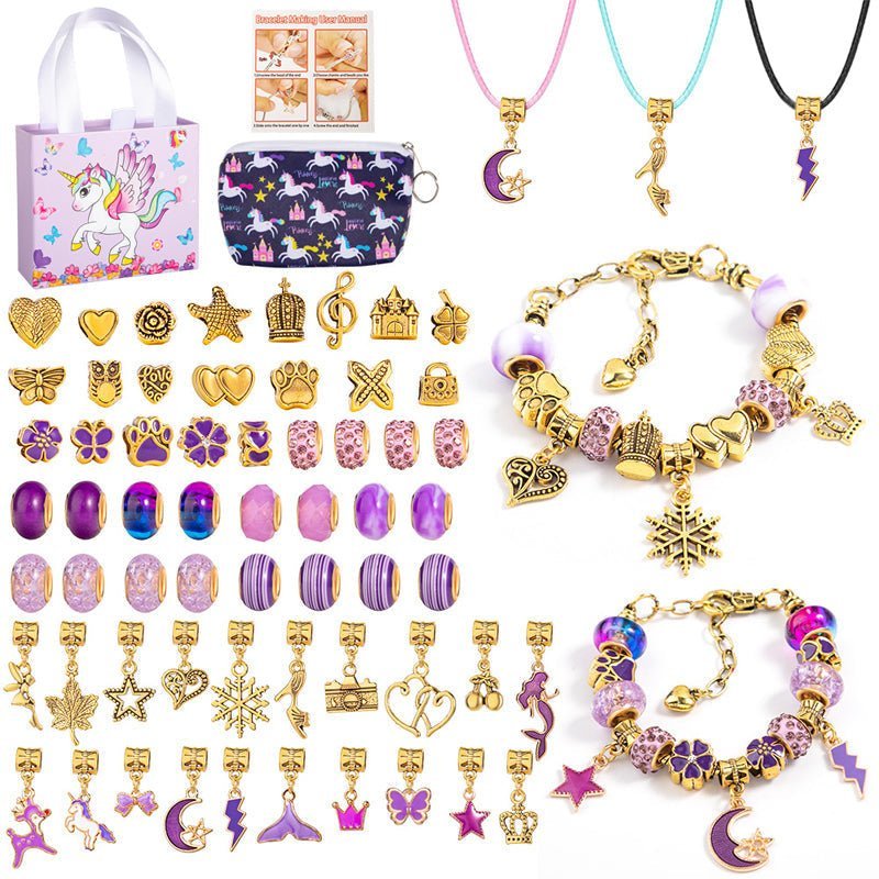 Charmella – Creative Bracelet Making Kit for Girls with Sparkling Beads