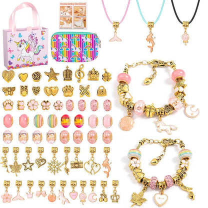 Charmella – Creative Bracelet Making Kit for Girls with Sparkling Beads