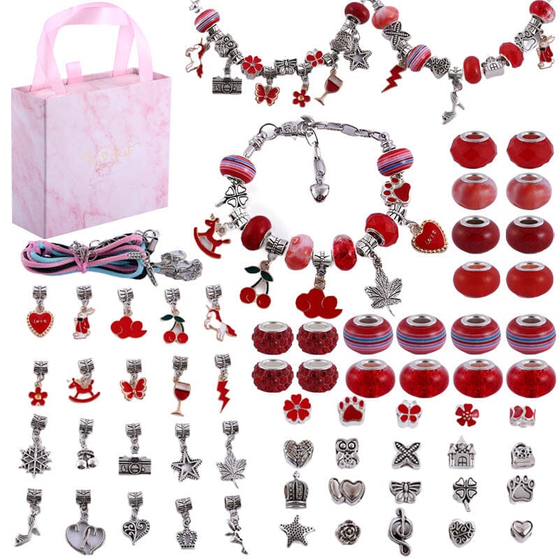 Charmella – Creative Bracelet Making Kit for Girls with Sparkling Beads