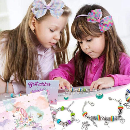 Charmella – Creative Bracelet Making Kit for Girls with Sparkling Beads