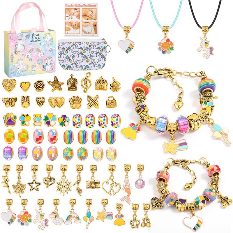 Charmella – Creative Bracelet Making Kit for Girls with Sparkling Beads