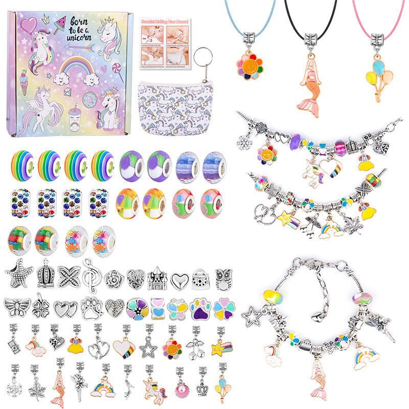 Charmella – Creative Bracelet Making Kit for Girls with Sparkling Beads