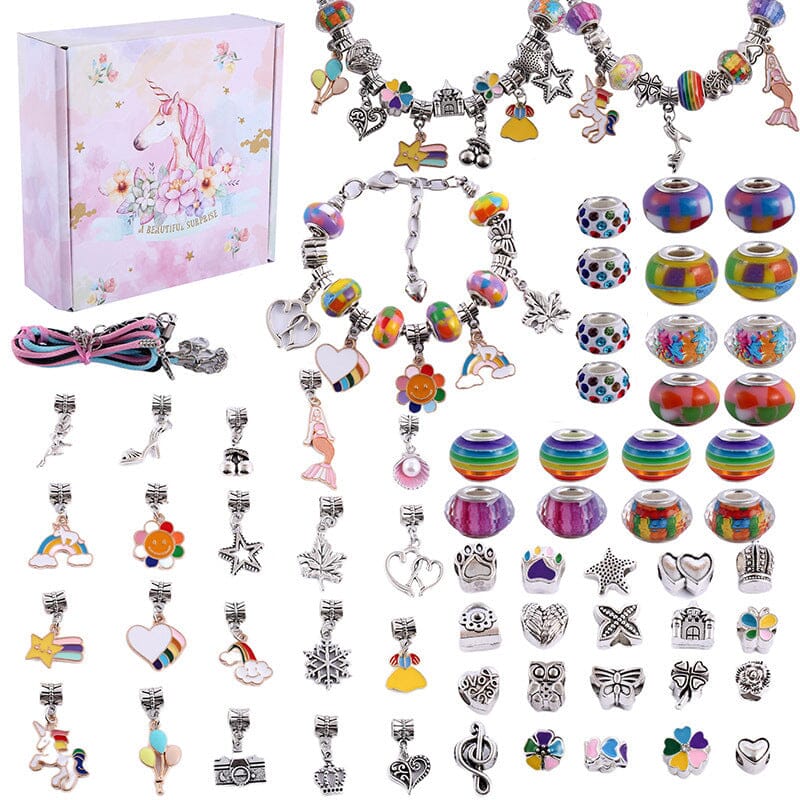 Charmella – Creative Bracelet Making Kit for Girls with Sparkling Beads