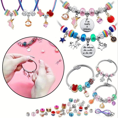 Charmella – Creative Bracelet Making Kit for Girls with Sparkling Beads