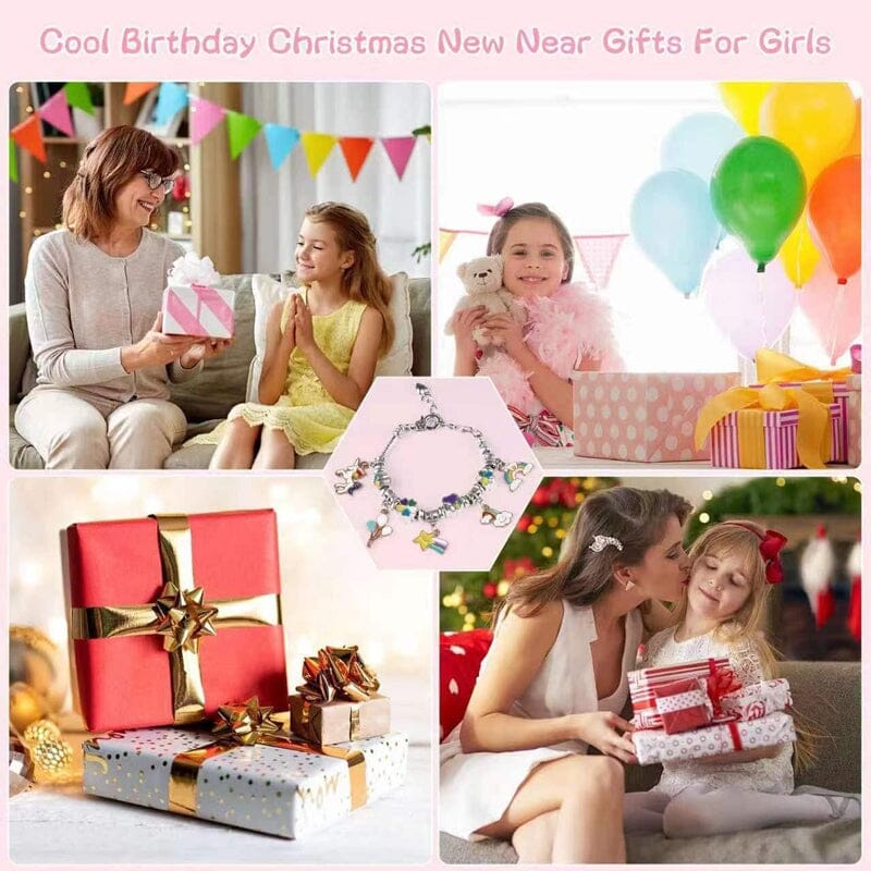 Charmella – Creative Bracelet Making Kit for Girls with Sparkling Beads
