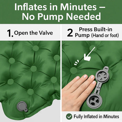 FeatherLoft Pad – Ultralight Self-Inflating Double Camping Pad