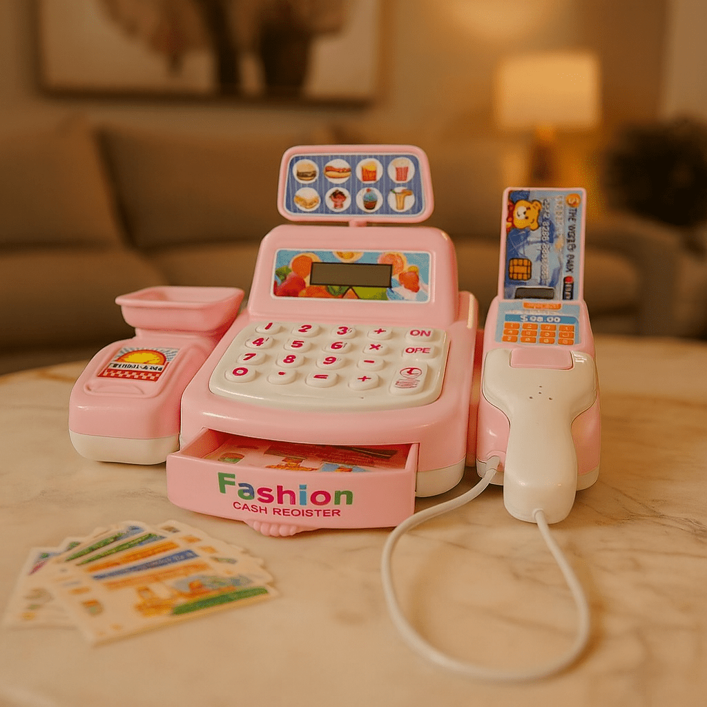 SHOPMASTER – Interactive Cash Register with Lights, Sounds & Learning Fun