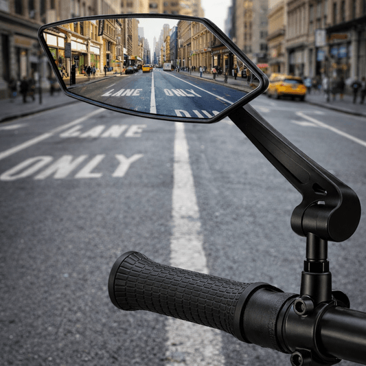RIDESIGHT 360 – Verstelbare Fiets Achteruitkijkspiegel met Groothoekzicht