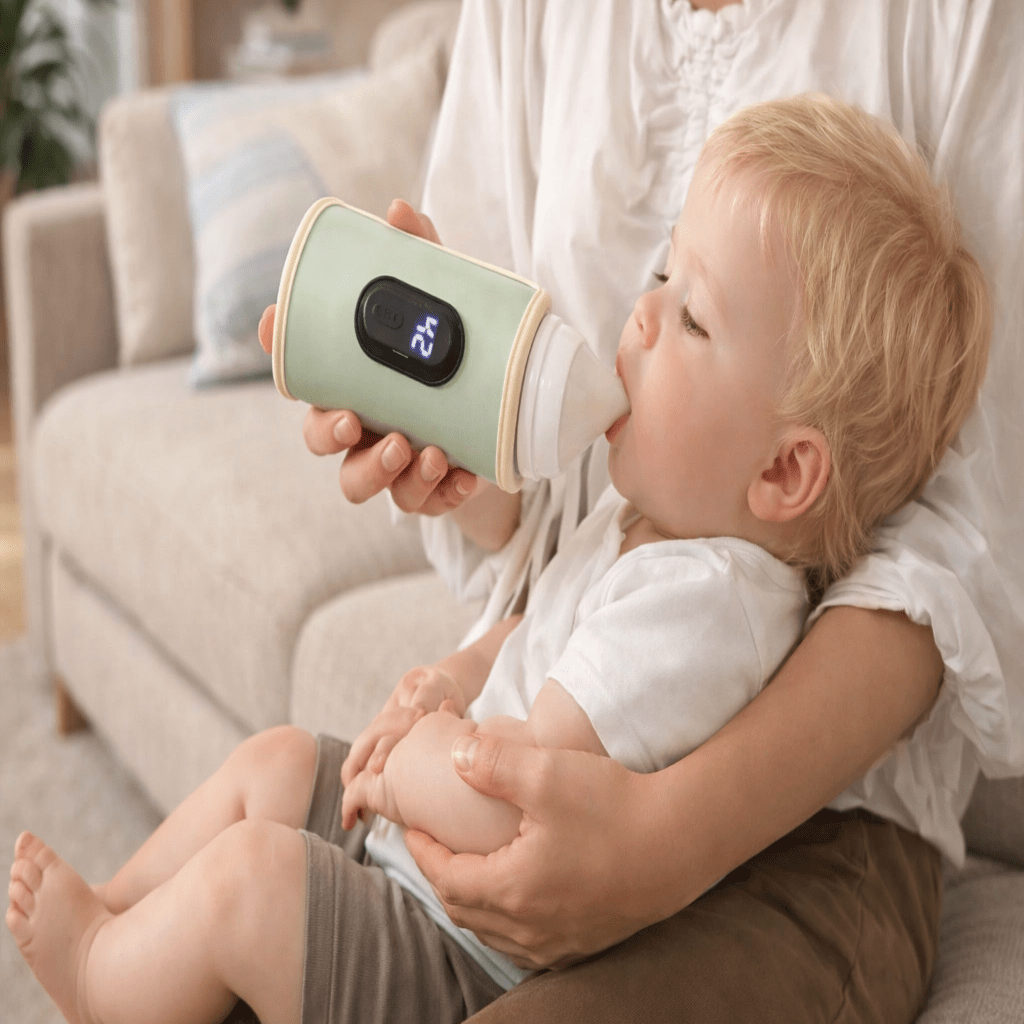 SMARTHEAT – USB-oplaadbare melkverwarmer met instelbare temperatuurregeling