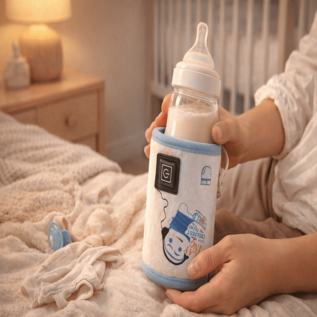 WARMFOLD – Portable Baby Bottle Warmer with Adjustable Temperature