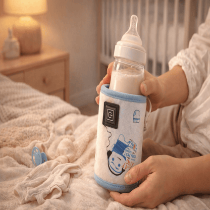 WARMFOLD – Portable Baby Bottle Warmer with Adjustable Temperature