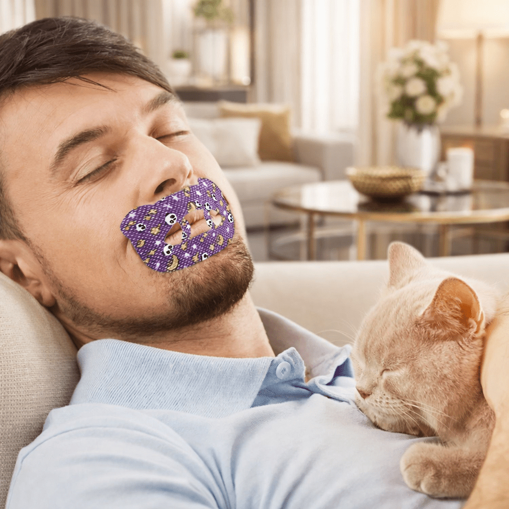 EASYAIR – Anti-Snoring Stickers for Improved Night Breathing