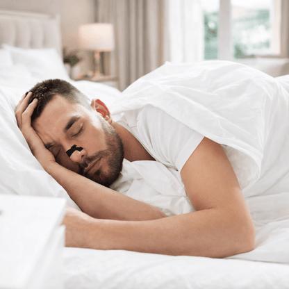 NIGHTBREATHE – Enhanced Adhesion Nasal Strips for Comfortable Breathing