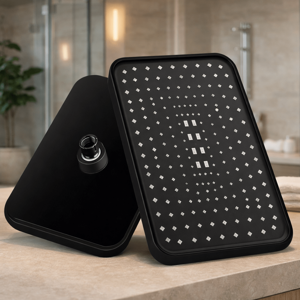 HYDROVE – 360° Adjustable Rain Shower Head with Anti-Clog Nozzles