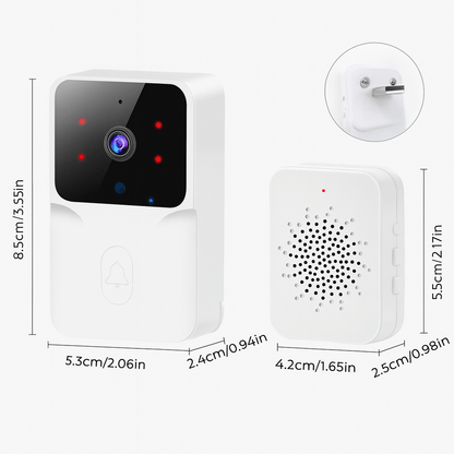 DOORCAST – Wireless Video Doorbell with HD Night Vision & Live Two-Way Audio
