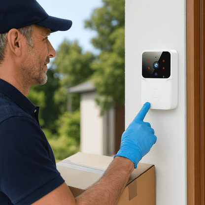 DOORCAST – Wireless Video Doorbell with HD Night Vision & Live Two-Way Audio