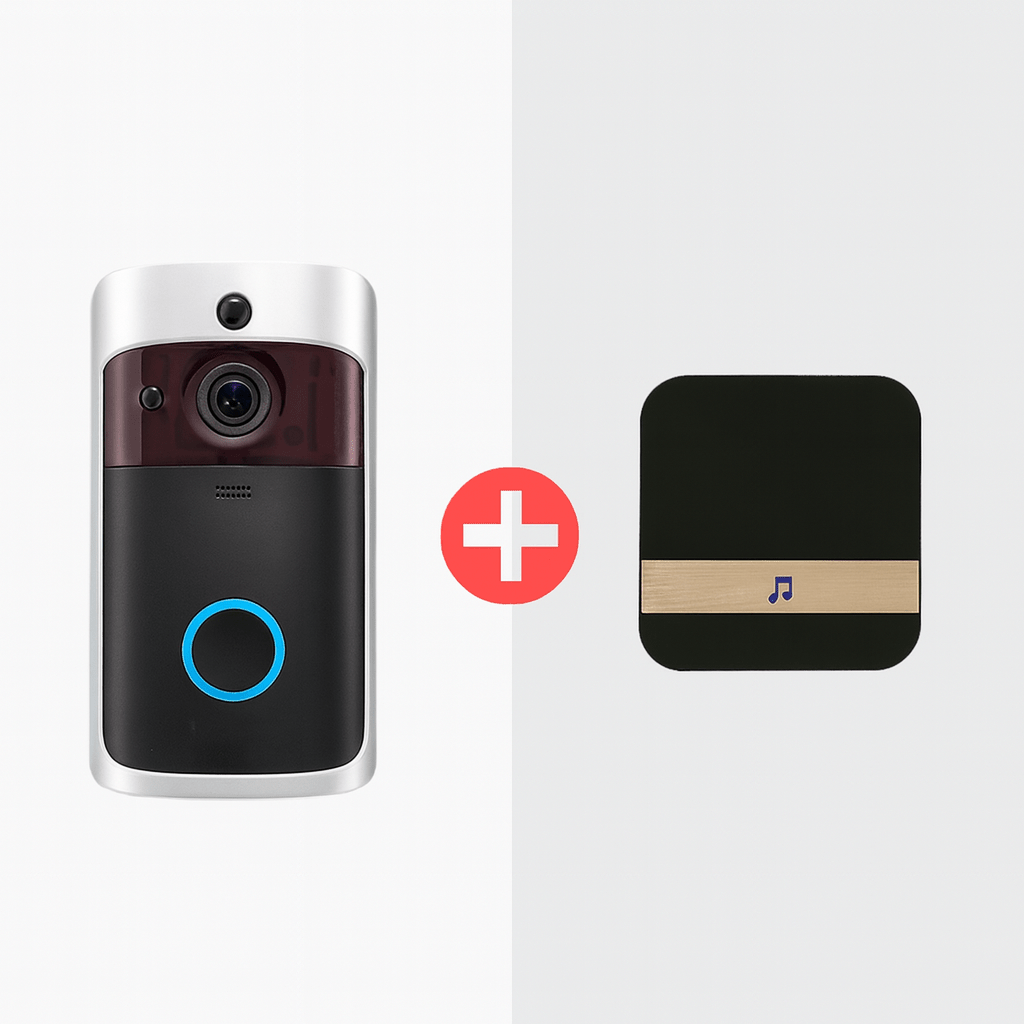 DOORWISE – Smart Home Video Doorbell Camera with HD Night Vision & Two-Way Audio