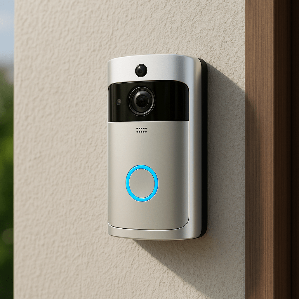 DOORWISE – Smart Home Video Doorbell Camera with HD Night Vision & Two-Way Audio