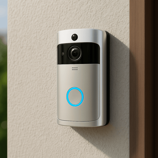 DOORWISE – Smart Home Video Doorbell Camera with HD Night Vision & Two-Way Audio
