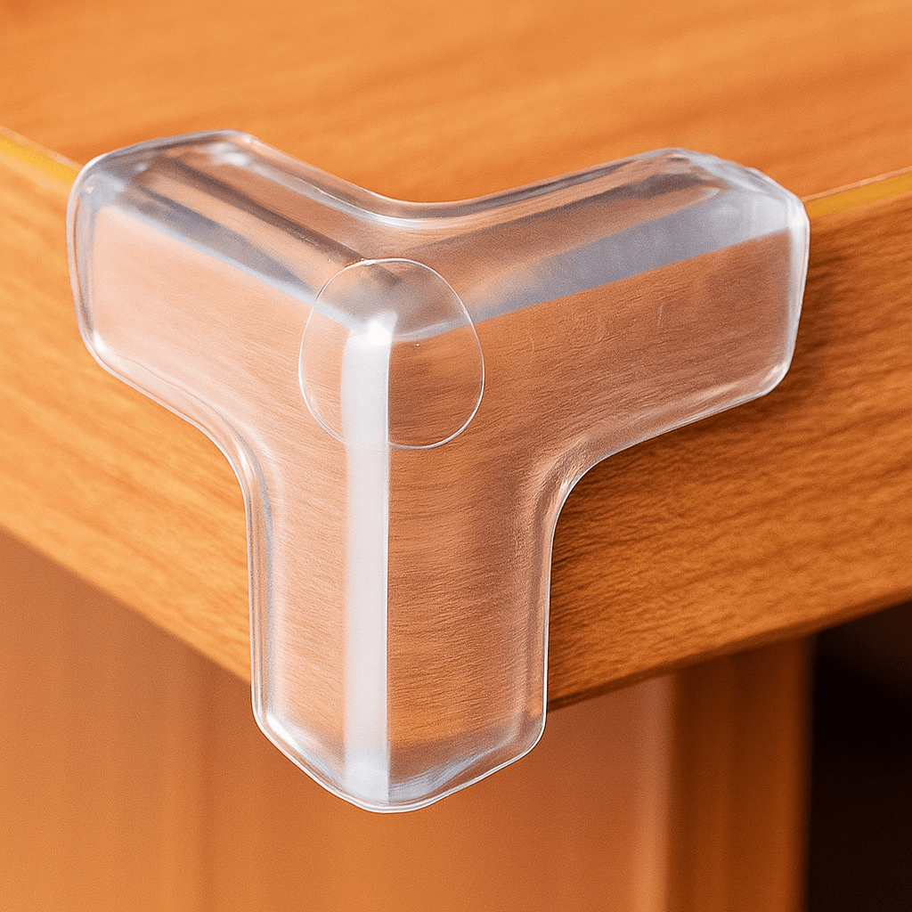 SOFTBLOCK – Transparent Silicone Corner Guards for Baby & Toddler Safety