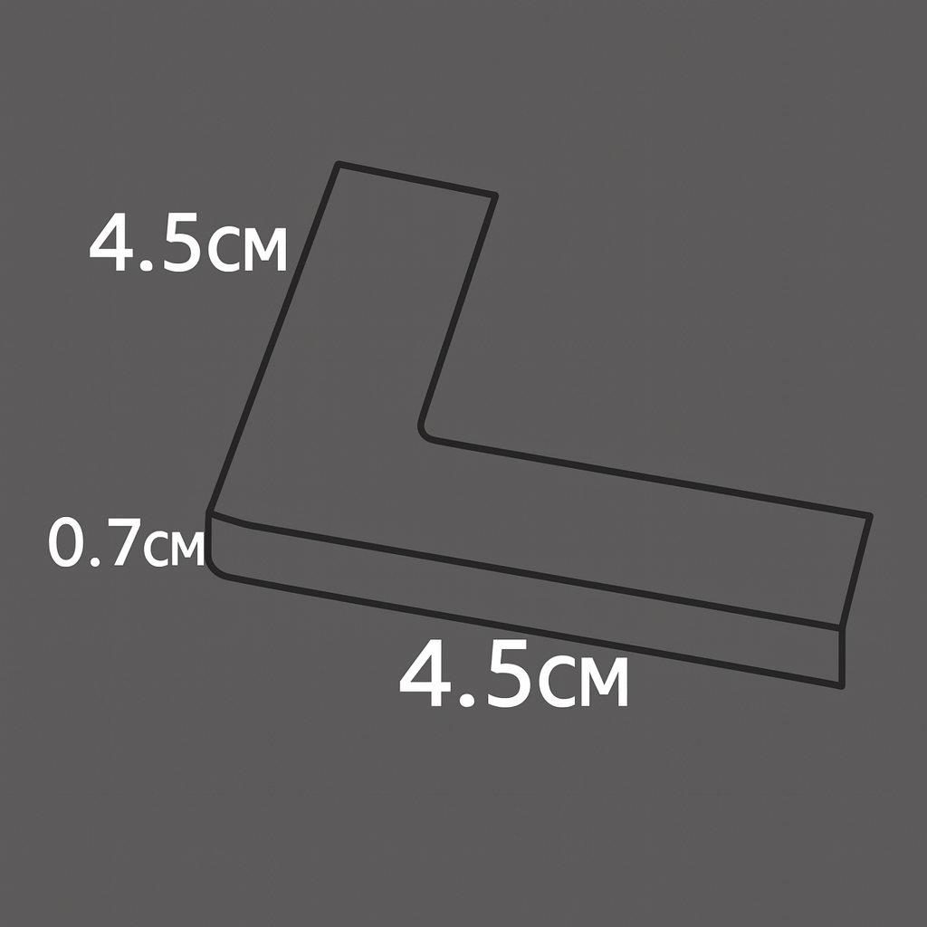 SOFTBLOCK – Transparent Silicone Corner Guards for Baby & Toddler Safety